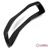 C8 Corvette Real Carbon Fiber Gauge Cluster Trim Cover | Interior Overlay (2020–2025)