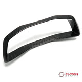C8 Corvette Real Carbon Fiber Gauge Cluster Trim Cover | Interior Overlay (2020–2025)