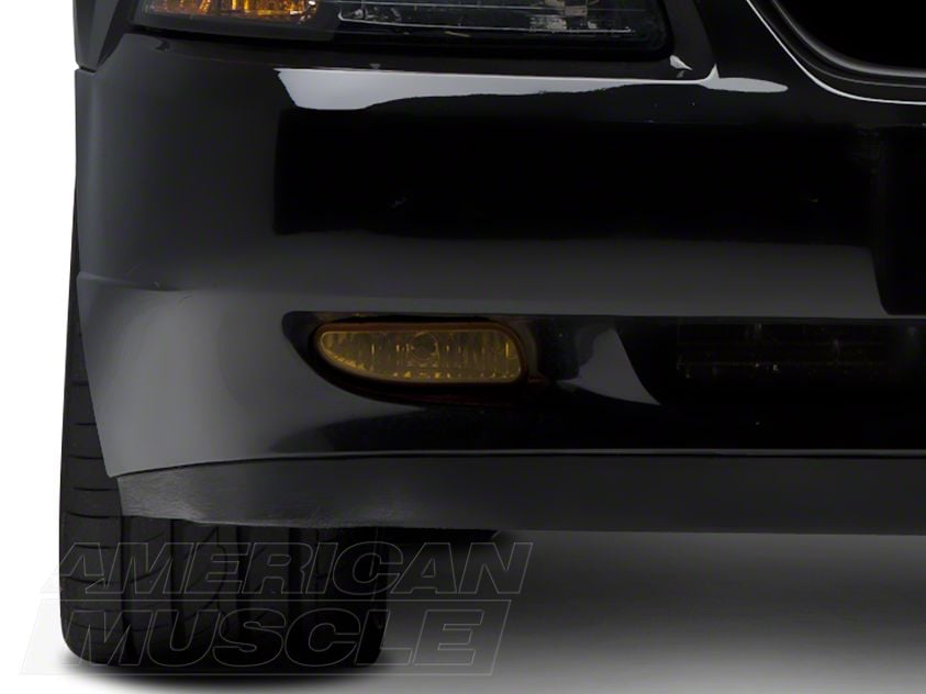 Raxiom Fog Lights; Yellow (99-04 Mustang, Excluding Cobra)