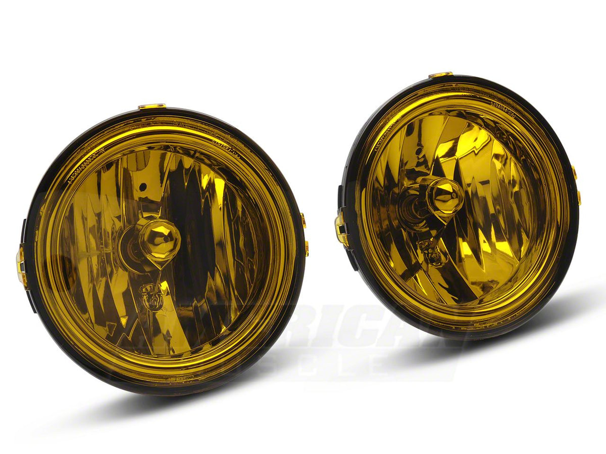 Raxiom Fog Lights; Yellow (05-12 Mustang Gt)