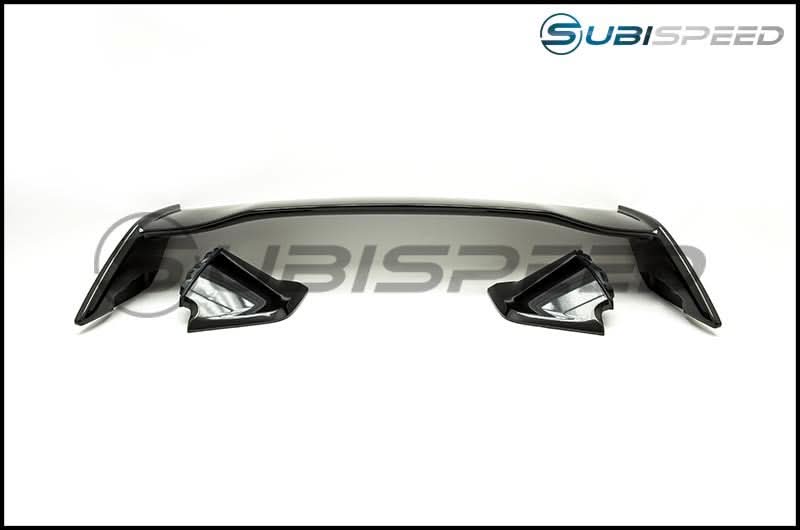 OLM STI Style Paint Matched Spoiler - Dark Gray Metallic Asphalt - 2015-2021 Subaru WRX / STI