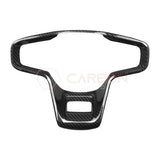 2021+ Bronco Real Carbon Fiber Steering Wheel Button Trim Cover