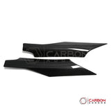 C8 Corvette Real Carbon Fiber Door Speaker Upper Trim Covers | Interior Upgrade (2020–2026)