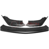 Front Lip Splitter Extensions for 2024+ Ford Mustang GT, EcoBoost & Dark Horse (3-Piece ABS Set)