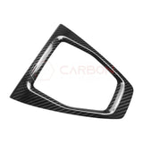 Real Carbon Fiber Gear Shifter Trim Cover for 2024+ Ford Mustang