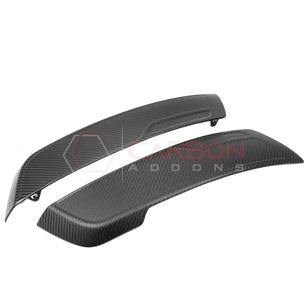 2021–2024 Ford Bronco Raptor Rear Wheel Fender Flare Real Carbon Fiber Trim Insert