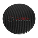 Real Carbon Fiber Fuel Door Cover for 2024+ Ford Mustang