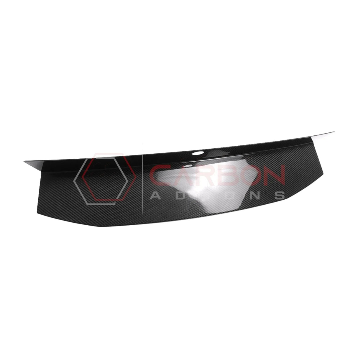 Real Carbon Fiber Rear Deck Lid Cover for 2024+ Ford Mustang