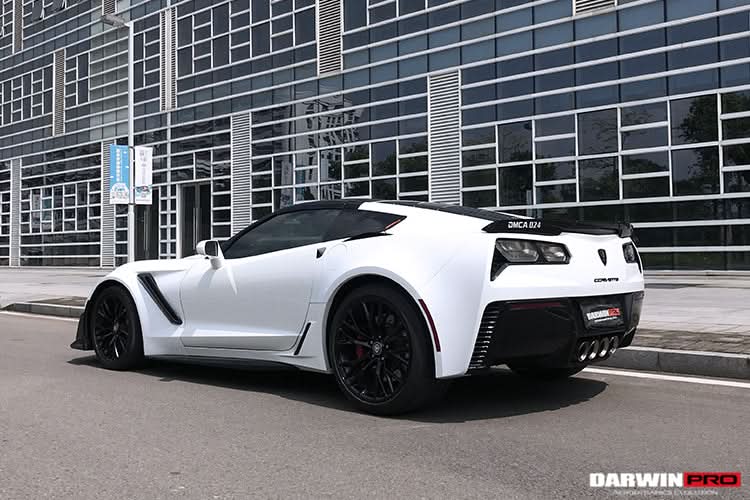2013-2019 Corvette C7 Z51 Grandsport Z06 Style Rear Full Body Kit