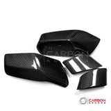 C7 Corvette (2014–2019) Dry Carbon Fiber Side Mirror Cap Covers – Fits Stingray, Z06, Grand Sport & ZR1