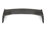 OLM Silverline Carbon Fiber OEM S Style Spoiler with Black Bases - 2015+ WRX / 2015+ STI