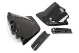 OLM Silverline Carbon Fiber OEM S Style Spoiler with Black Bases - 2015+ WRX / 2015+ STI