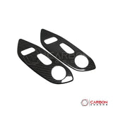 C8 Corvette Real Carbon Fiber Seat Control Adjuster Trim Covers | Interior Upgrade (2020–2026)