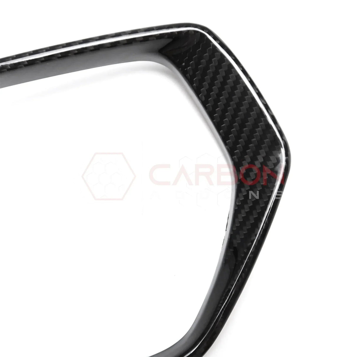C8 Corvette Carbon Fiber Side Mirror Front Trim Cover (2020-2026)