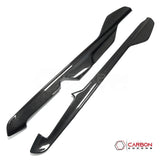 C8 Corvette Carbon Fiber Center Console Lower Trim Covers