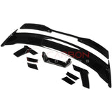 2024+ S650 Mustang Dark Horse Style Glossy Black ABS Spoiler with Gurney Flap