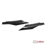 C8 Corvette Real Carbon Fiber Door Speaker Upper Trim Covers | Interior Upgrade (2020–2026)