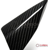C8 Corvette Real Carbon Fiber Door Window A-Pillar Triangle Trim Covers | Interior Upgrade (2020–2026)