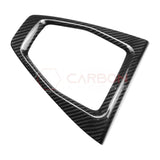 Real Carbon Fiber Gear Shifter Trim Cover for 2024+ Ford Mustang