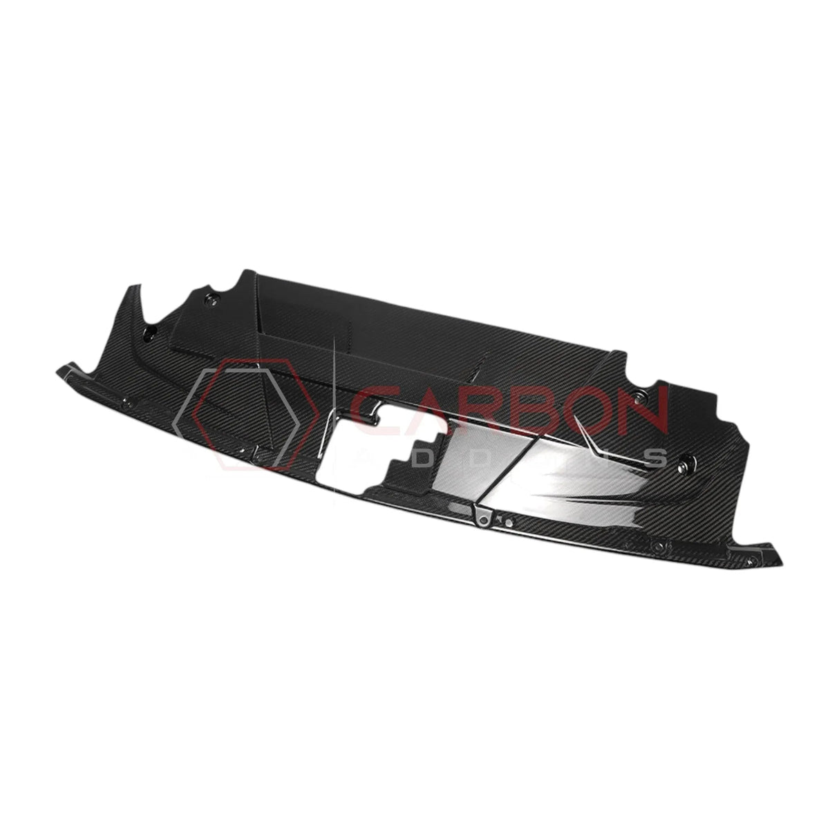 2024+ S650 Mustang Radiator Shroud Real Carbon Fiber Cover