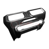 Real Carbon Fiber Center Dashboard A/C Vent Trim Cover for 2024+ Ford Mustang