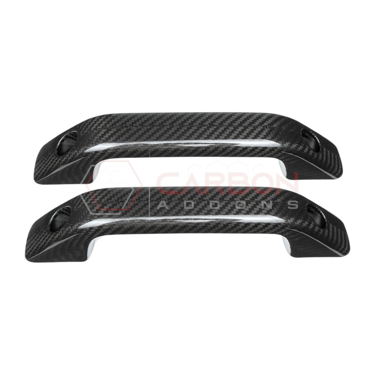 2021+ Bronco Real Carbon Fiber Pillar Grab Handles | Direct Replacement