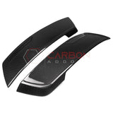 Real Carbon Fiber Rear Wheel Fender Flare Trim Insert For 2021–2024 Ford Bronco Raptor
