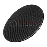 Real Carbon Fiber Fuel Door Cover for 2024+ Ford Mustang