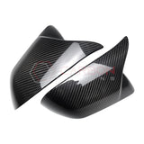 Exterior Carbon Fiber M Style Mirror Covers For Mustang 2015-2023