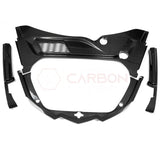 C8 Corvette Real Carbon Fiber Front Trunk/Frunk Replacement Trim Panels