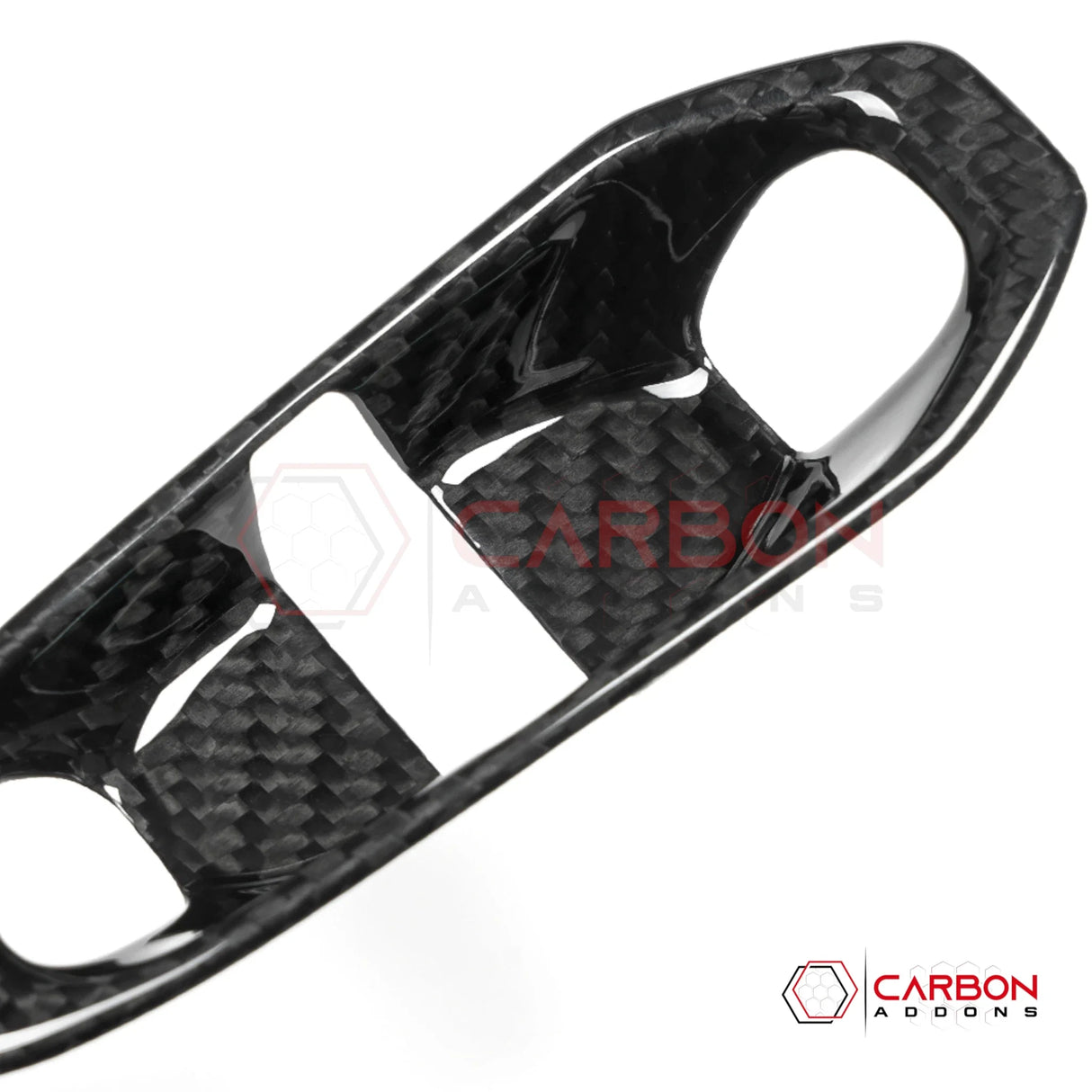 2026+ C8 Corvette Gear Selector Inner Frame Real Carbon Fiber Trim Cover