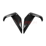 Real Carbon Fiber Lower Side Grille Trim Covers for 2024+ Ford Mustang GT