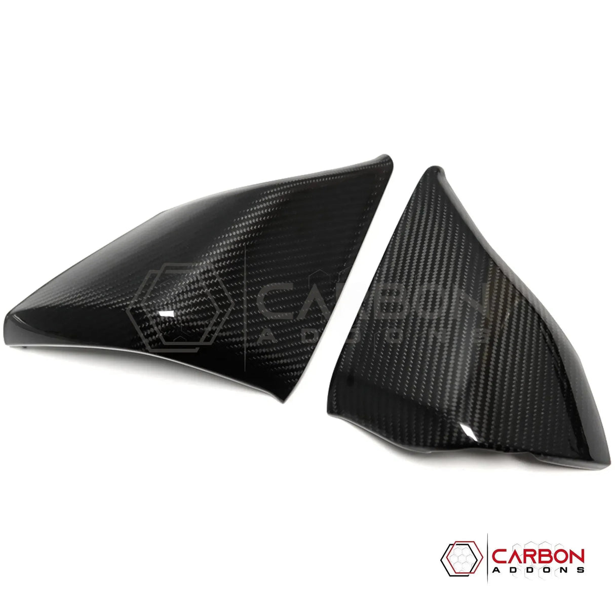 C8 Corvette Real Carbon Fiber Gauge Cluster Upper Dashboard HUD Side Covers | Interior Upgrade (2020–2026)