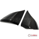 C8 Corvette Real Carbon Fiber Gauge Cluster Upper Dashboard HUD Side Covers | Interior Upgrade (2020–2026)
