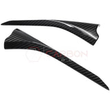 C8 Corvette Real Carbon Fiber Door Panel Upper Trim Covers(2020-2025)