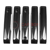 Real Carbon Fiber Exterior Door Handle Covers For 2021+ Ford Bronco