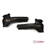 C8 Corvette Smoked Sequential LED Mirror Cap Turn Signals | Plug-and-Play Upgrade (2020–2026)