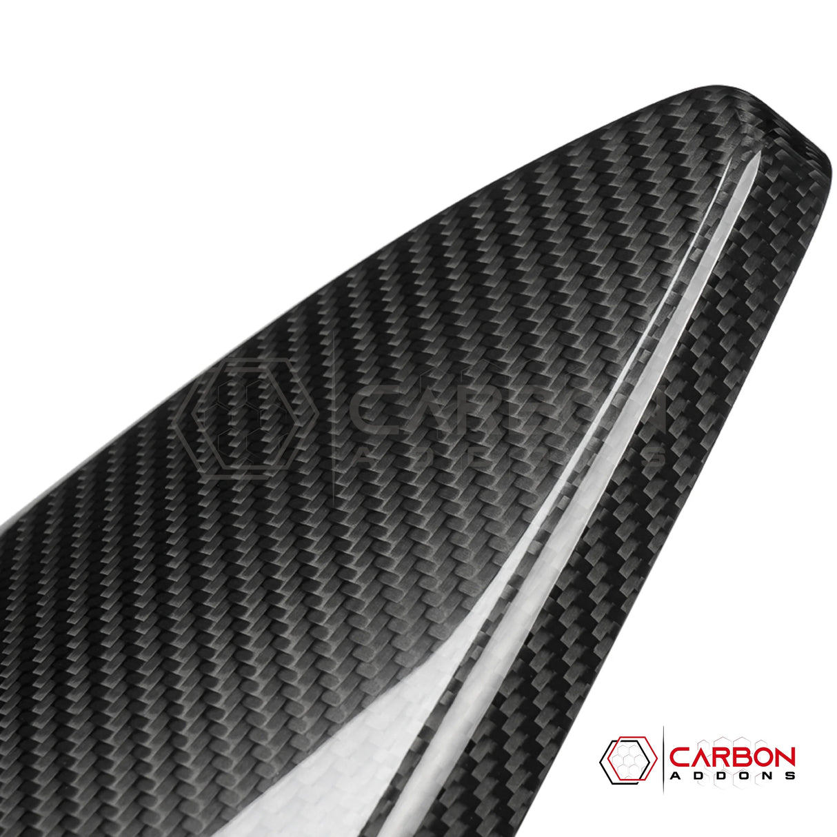 2021+ Ford F-150 Real Carbon Fiber Inner Door Triangle A-Pillar Trim Covers