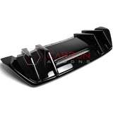 Rear Diffuser Add-On Fins for 2024+ Ford Mustang GT & EcoBoost (ABS Plastic)
