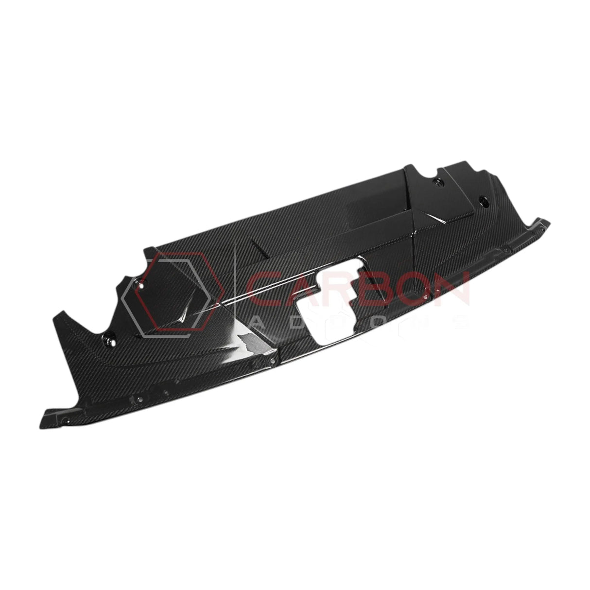 2024+ S650 Mustang Radiator Shroud Real Carbon Fiber Cover