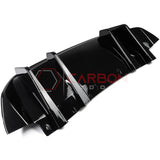 2024+ Mustang GT Ecoboost Rear Diffuser Addon with Fins | ABS