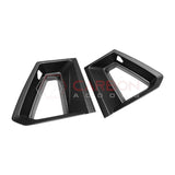 Real Carbon Fiber Upper Grille Trim Covers for 2024+ Ford Mustang Dark Horse