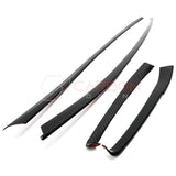Carbon Fiber Side Window Sill Trim for Corvette C8 Stingray, Z51, Z06 (2020–2026) – Coupe or Convertible