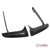 C8 Corvette Stingray Carbon Fiber Front Bumper Grille Bezel Covers | Exterior Upgrade (2020–2026)