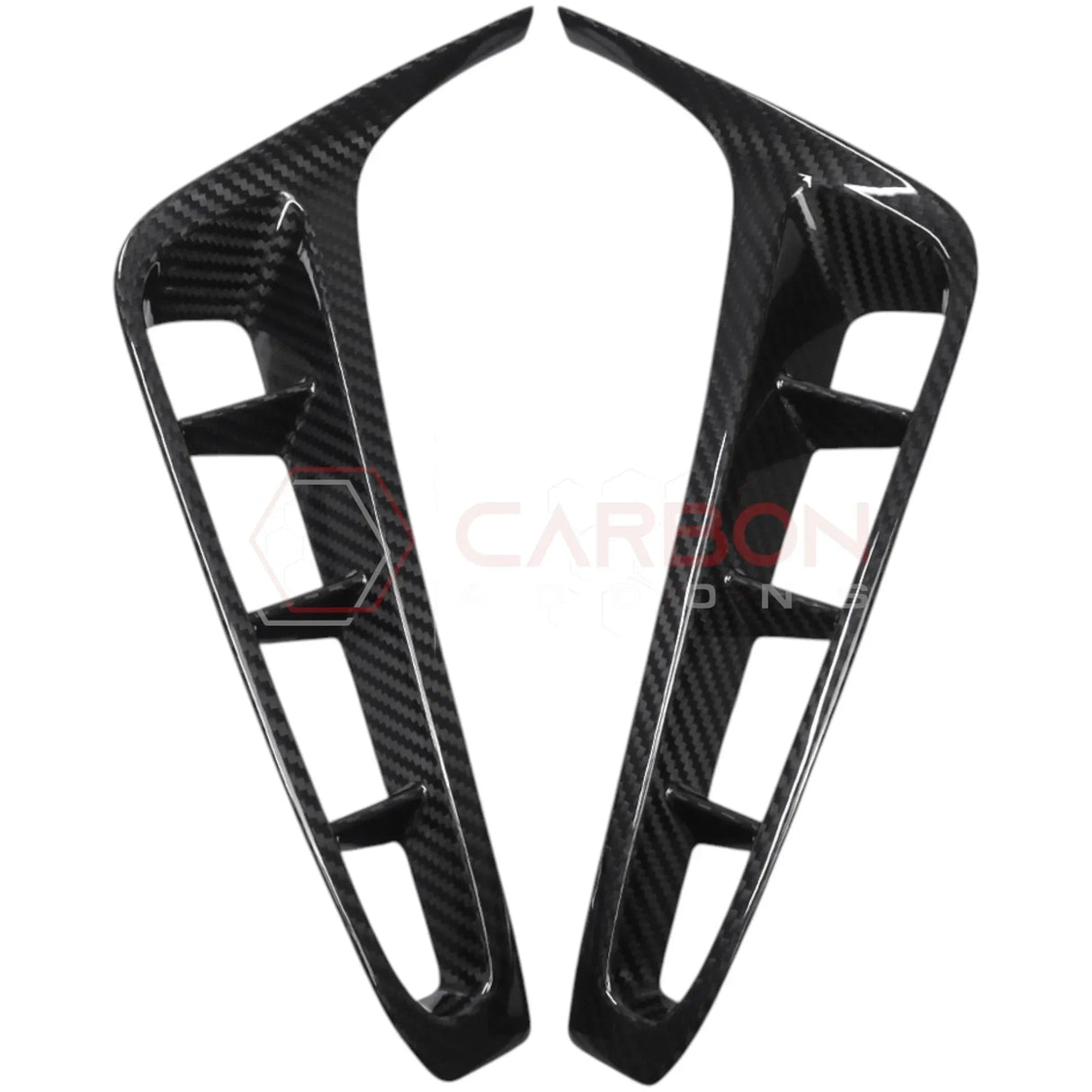 C8 Corvette Z06/ERay Carbon Fiber Rear Bumper Side Vent Cover