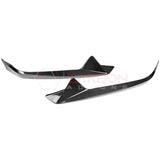 C8 Corvette Carbon Fiber Front Bumper Lower Side Grille Accent Trims | Stingray (2020–Present)