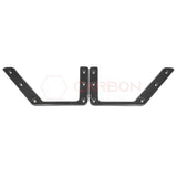 2021–2025 Ford Bronco Front Door Storage Pocket Net Carbon Fiber Frame | Direct Replacement