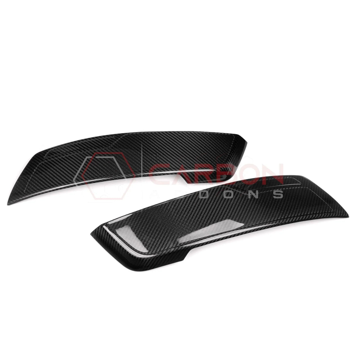 2021–2024 Ford Bronco Raptor Rear Wheel Fender Flare Real Carbon Fiber Trim Insert