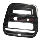 Real Carbon Fiber Overhead Reading Light Trim Cover For 2021+ Bronco