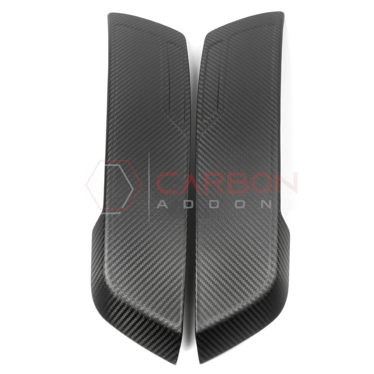 2021–2024 Ford Bronco Raptor Rear Wheel Fender Flare Real Carbon Fiber Trim Insert